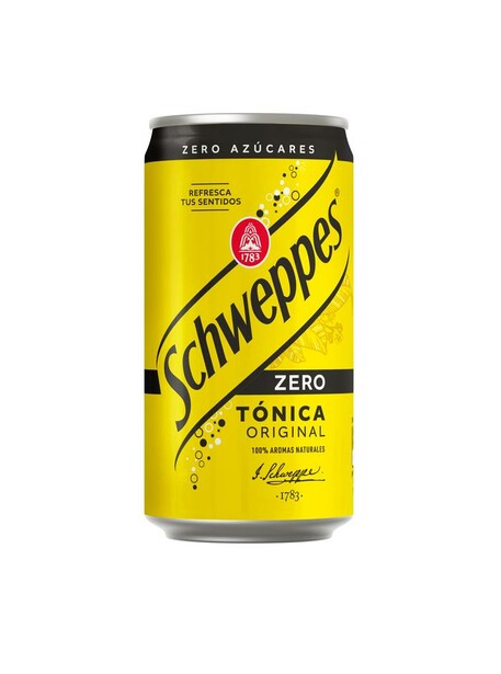 Tónica Zero SCHWEPPES Lata 25cl